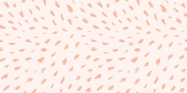 Fırça darbesi, el boyası, kusursuz desen. Hayvan derisi izi. Moda stili organik doku. EPS10