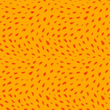 Fırça darbesi, el boyası, kusursuz desen. Hayvan derisi izi. Moda stili organik doku. EPS10