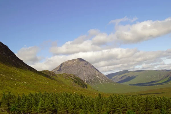 Stoeltjeslift Glencoe Mountain Resort Zicht Het Betoverende Landschap — Stockfoto