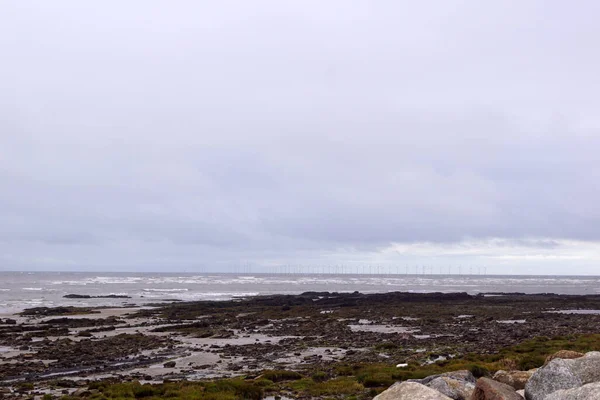 Plage Sud Est Une Plage Sur Promontoire Dans Ville Écossaise — Photo