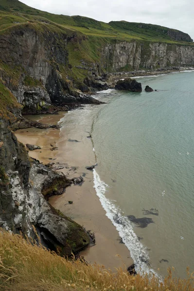 Carrick Rede Остров Северной Ирландии Берегов Графства Антрим Между Балликаслом — стоковое фото