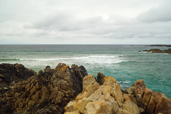 Bahía Llama Oficialmente Boyeghether Bay Pero Llamada Murder Hole Beach — Foto de Stock