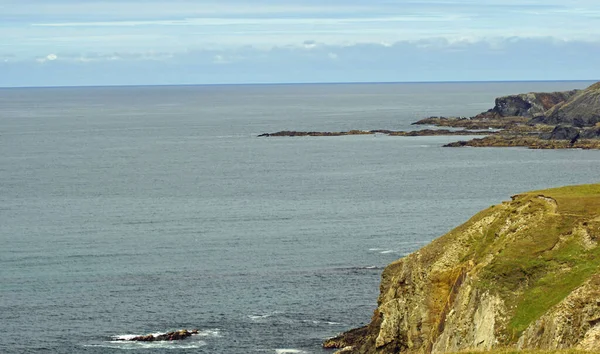 Las Costas Irlanda Acantilados Entre Glencolumbkill Malin Beg Irlanda Está — Foto de Stock