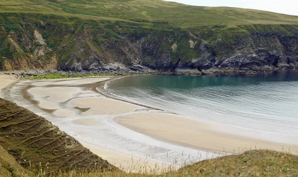 Jedna Nejkrásnějších Pláží Wild Atlantic Way Nachází Blízkosti Malin Beg — Stock fotografie