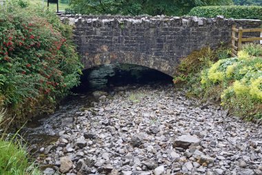 İrlanda 'da küçük taş köprü