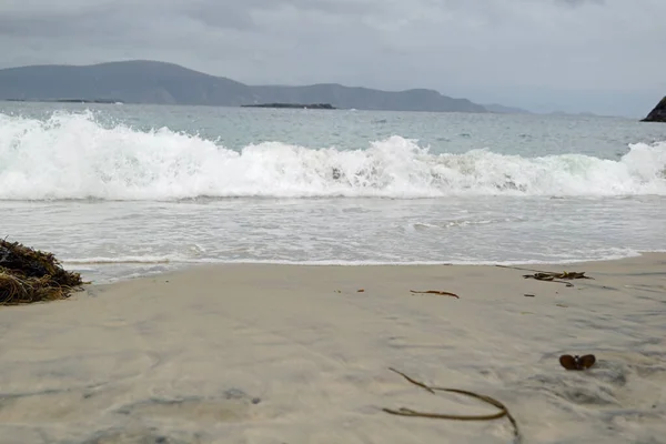 Keem Beach Encuentra Keem Bay Una Hermosa Bahía Aislada Extremo — Foto de Stock