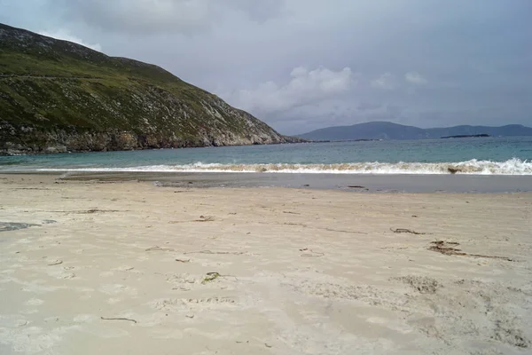 Keem Beach Encuentra Keem Bay Una Hermosa Bahía Aislada Extremo —  Fotos de Stock