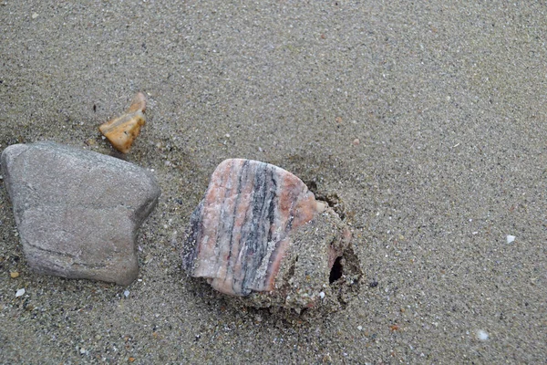 Elly Beach Est Une Plage Sable Fin Située 9Km Sud — Photo