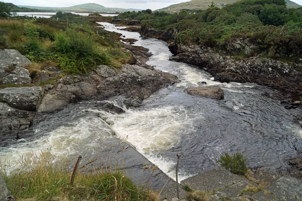 Vahşi Atlantik Yolu Nun Bir Parçası Olan Connemara Döngüsü Sizi — Stok fotoğraf