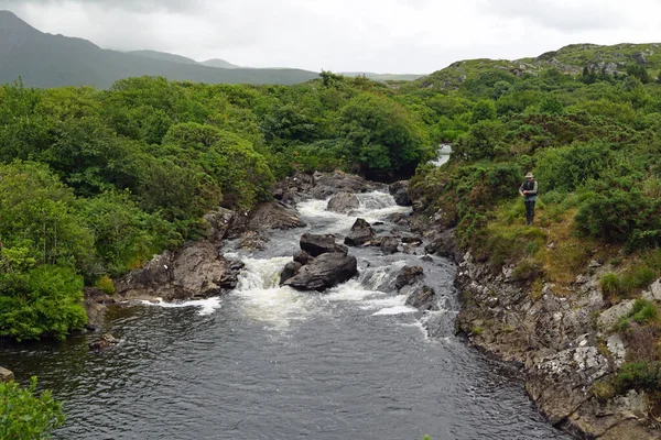 Connemara Loop Which Part Wild Atlantic Way Scenic Route Take — Stock Photo, Image