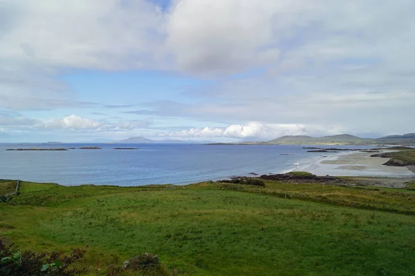 Situated Beautiful Renvyle Peninsula Connemara Well Worth Visit Stunning Scenery — стоковое фото