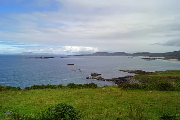 Connemara Daki Güzel Renvyle Yarımadası Ndayız Muhteşem Manzarası Büyüleyici Köyleri — Stok fotoğraf