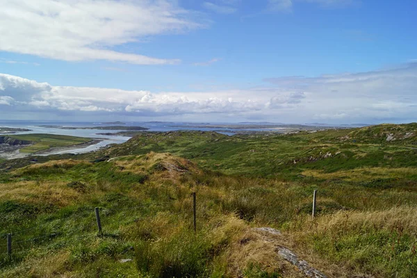 Himmelvägen Naturskön Cirkulär Enhet Som Startar Och Slutar Clifden Den — Stockfoto