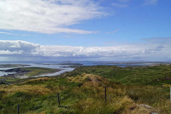 Sky Road Scenic Circular Drive Starting Ending Clifden Biggest Town — Stock Photo, Image