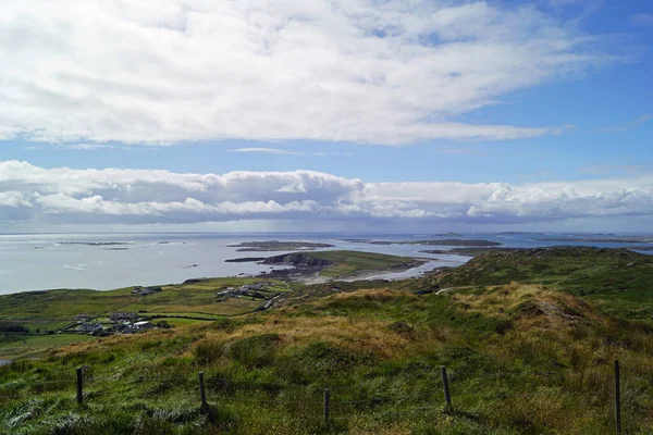Sky Road Scenic Circular Drive Starting Ending Clifden Biggest Town — Stock Photo, Image