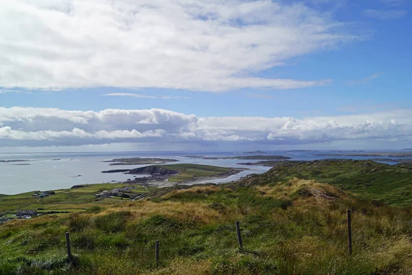 Himmelvägen Naturskön Cirkulär Enhet Som Startar Och Slutar Clifden Den — Stockfoto