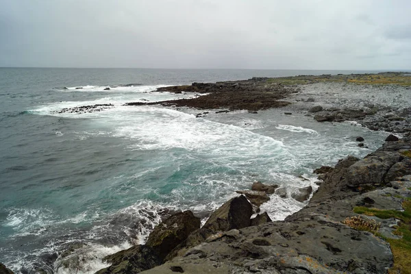Caminhe Até Burren Cliffs Moher Geopark — Fotografia de Stock