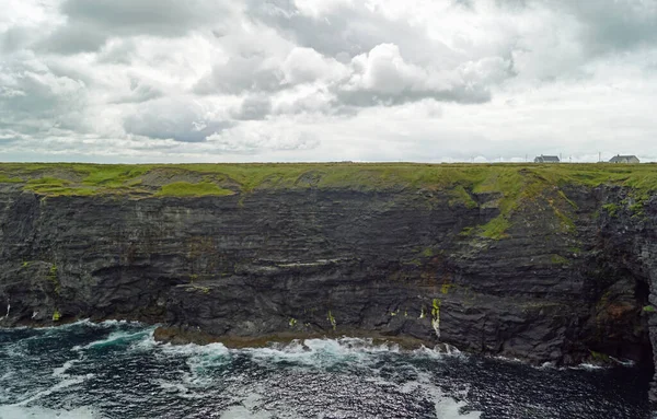 Kilkee Cliff Yürüyüşü Kilkee Kayalıkları Kafesi Pollock Holes Otoparkından Başlayarak — Stok fotoğraf