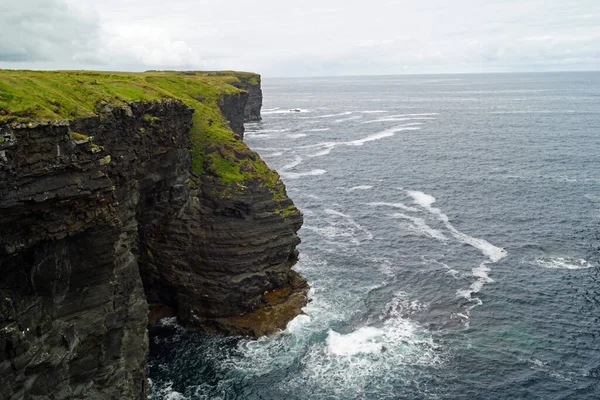 Kilkee Cliff Promenad Naturskön Till Timmars Måttlig Loop Promenad Längs — Stockfoto