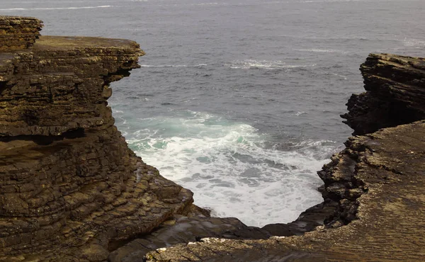 Kilkee Cliff yürüyüşü Kilkee Kayalıkları Kafesi, Pollock Holes otoparkından başlayarak Kilkee Kayalıkları 'nda 2-3 saatlik bir döngü yürüyüşüdür..
