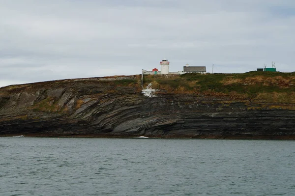 Kilcredaun Lighthouse Ierland — Stockfoto