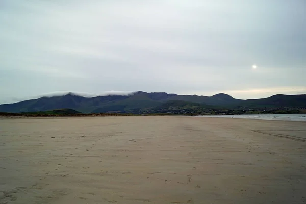 Fermoyle Strand Είναι Μια Αμμώδης Παραλία Κοντά Στο Χωριό Cloghane — Φωτογραφία Αρχείου