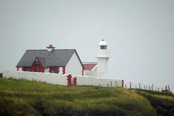 Lighthouse Itself Maintained Dingle Harbor Commissioners Built 1885 Its Purpose — Stock Photo, Image