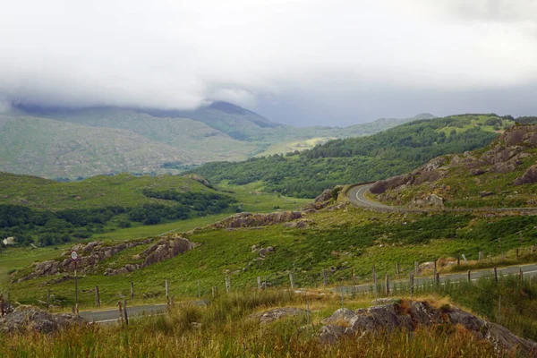 Ring Kerry Est Une Route Côtière Panoramique 179 Long Dans — Photo