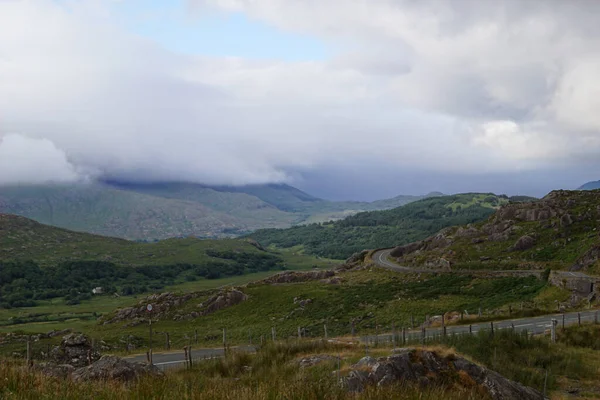 Ring Kerry Est Une Route Côtière Panoramique 179 Long Dans — Photo