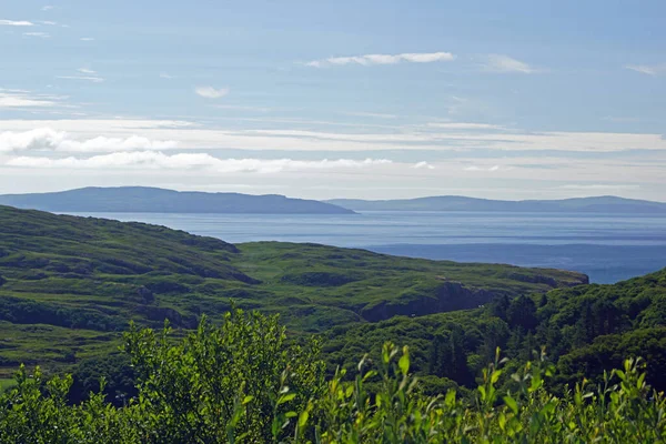 科克县贝拉半岛上的Gour观景台是一个风景秀丽的高地 它是一个野生的大西洋航道发现点 — 图库照片