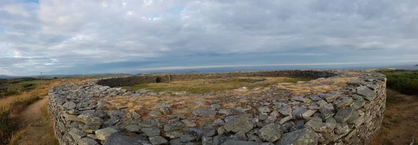 Knockdrum Iron Age Fortaleza Piedra Defensiva Paredes Exteriores Cerca Castletownshend — Foto de Stock