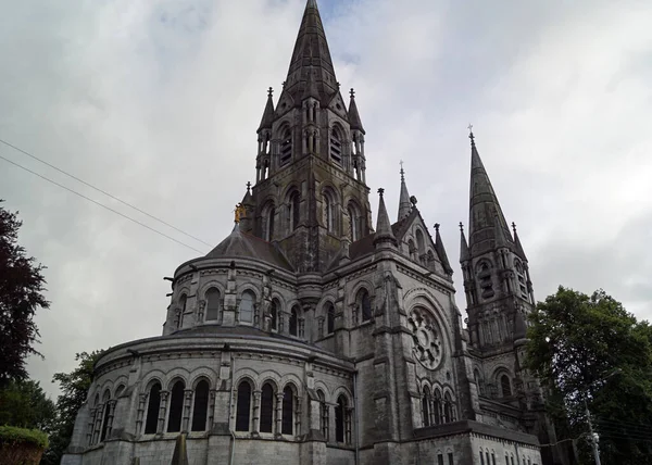 Catedral Saint Fin Barre Uma Catedral Gótica Três Torres Cidade — Fotografia de Stock