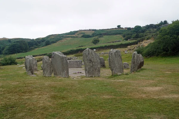 Stencirkeln Drombeg Stencirkel Cork Kerry Serien Det Ligger Townland Drombeg — Stockfoto