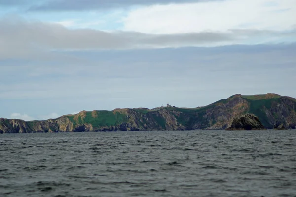 マイロス島はケルト海のアイルランドの南に位置しています ケルティック海は アイルランドの南海岸 ウェールズの南西海岸 デヴォンとコーンウォールの北海岸の間の大西洋の領域です — ストック写真