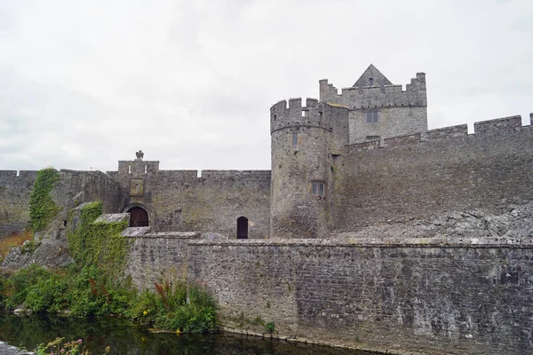 Cahir Şatosu Rlanda Nın Tipperary Ilçesine Bağlı Cahir Castle Caddesi — Stok fotoğraf