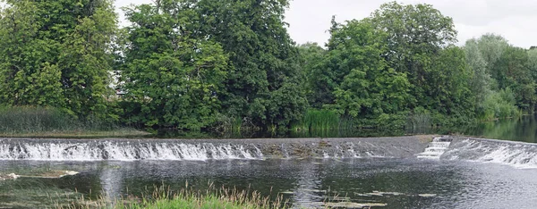 Fiume Castello Cahir Cahir Castle Castello Della Contea Tipperary Irlanda — Foto Stock