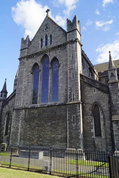 Catedral São Patrício Dublin Irlanda Maior Das Duas Catedrais Igreja — Fotografia de Stock