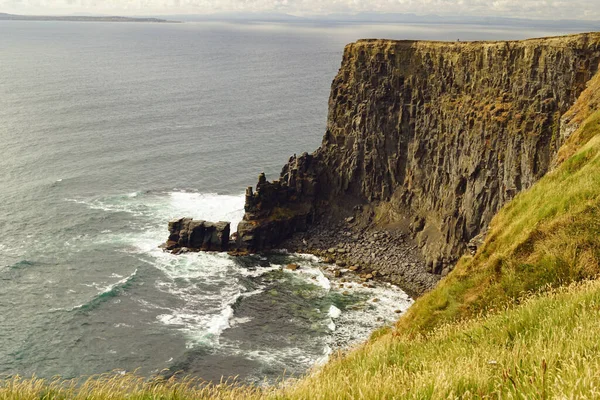 Скалы Мохера Самые Известные Скалы Ирландии Located Southwest Coast Ireland — стоковое фото