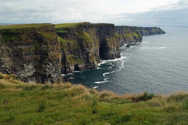 Cliffs Moher Best Known Cliffs Ireland Located Southwest Coast Ireland Stock Photo