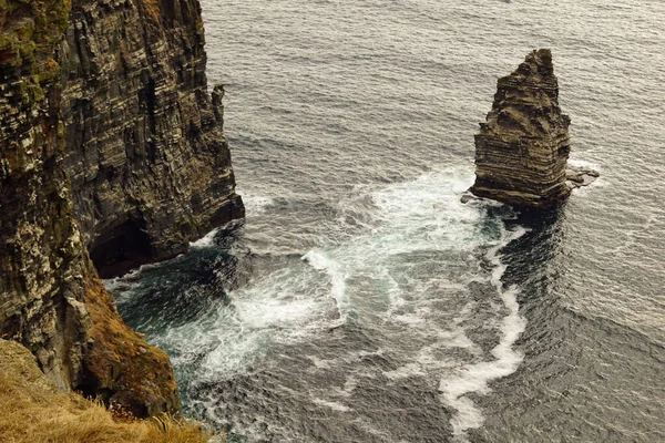 Скалы Мохера Самые Известные Скалы Ирландии Located Southwest Coast Ireland — стоковое фото