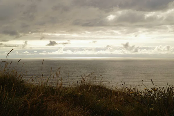 Les Falaises Moher Sont Les Falaises Les Connues Irlande Ils — Photo