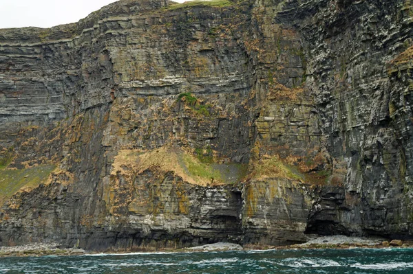 Wild Atlantic Way Εκδρομή Πλοίο Στα Βράχια Του Moher Cliffs — Φωτογραφία Αρχείου