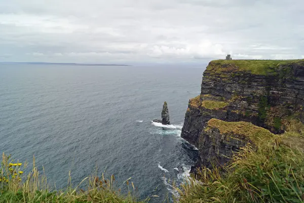 Scogliere Moher Sono Scogliere Più Conosciute Irlanda Trovano Sulla Costa — Foto Stock