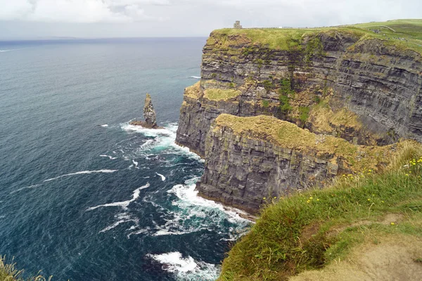 Scogliere Moher Sono Scogliere Più Conosciute Irlanda Trovano Sulla Costa — Foto Stock