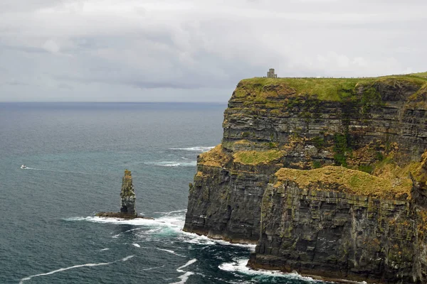 Cliffs Moher Irlands Mest Kända Klippor Ligger Den Sydvästra Kusten — Stockfoto