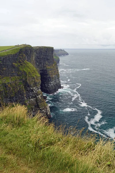 Penhascos Moher São Penhascos Mais Conhecidos Irlanda Eles Estão Localizados — Fotografia de Stock