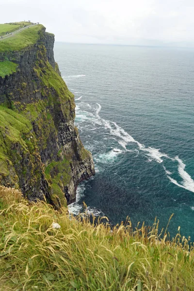 Penhascos Moher São Penhascos Mais Conhecidos Irlanda Eles Estão Localizados — Fotografia de Stock