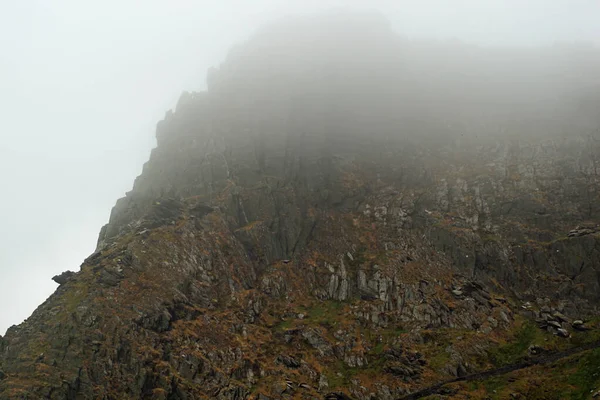 Ilha Skellig Michael Também Conhecida Como Grande Skellig Abriga Dos — Fotografia de Stock