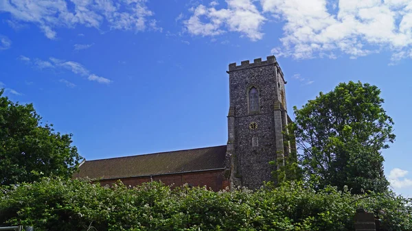 Iglesia San Andrés Gorleston Sea — Foto de Stock