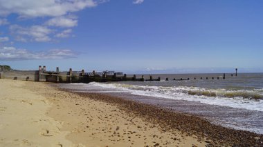 Southwold Plajı ziyaret etmeye değer, sadece deniz feneri yüzünden değil..